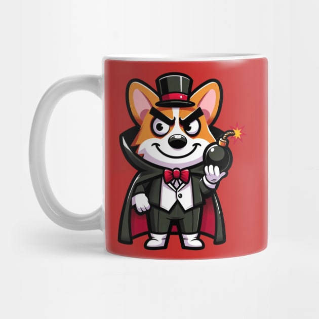 Corgi the mischievous magician by Ferdi Everywhere